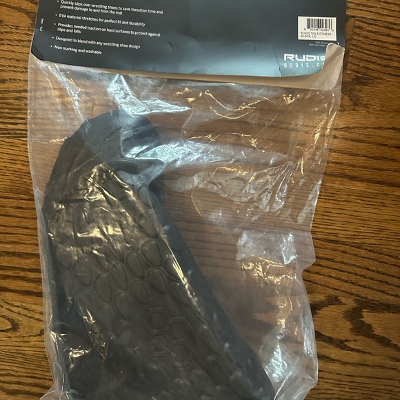 Rudis Black Wrestling Sole Covers - Picture 2 of 2